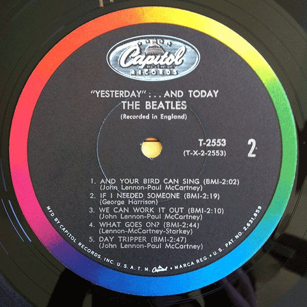 The Beatles : Yesterday And Today (LP, Album, Comp, Mono, Los)