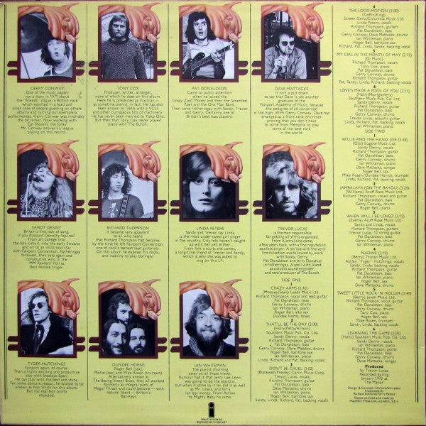 The Bunch (3) : Rock On (LP, Album + Flexi, 7", S/Sided)