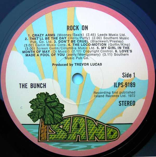 The Bunch (3) : Rock On (LP, Album + Flexi, 7", S/Sided)