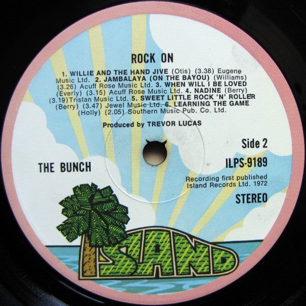 The Bunch (3) : Rock On (LP, Album + Flexi, 7", S/Sided)