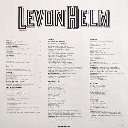 Levon Helm : American Son (LP, Album, Pin)