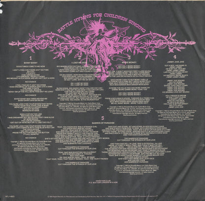Haysi Fantayzee : Battle Hymns For Children Singing (LP, Album)