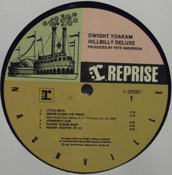 Dwight Yoakam : Hillbilly DeLuxe (LP, Album)