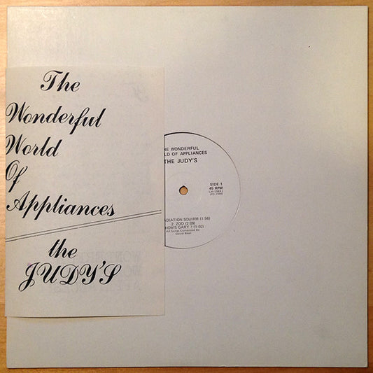 The Judy's : Wonderful World Of Appliances (12", EP)