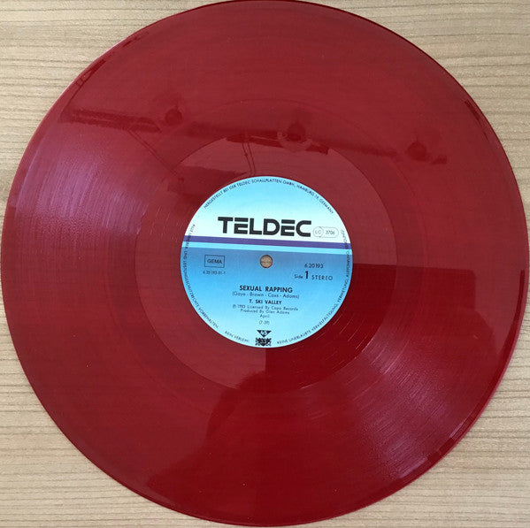 T-Ski Valley : Sexual Rapping (12", Single, Red)