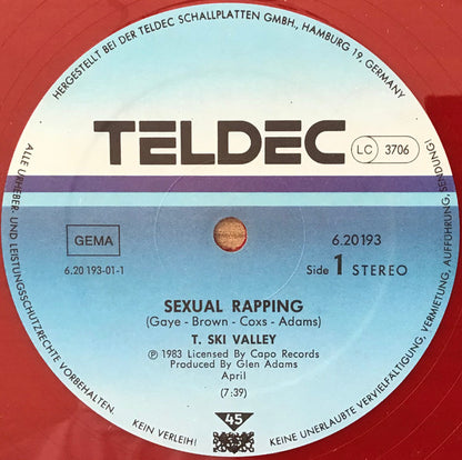 T-Ski Valley : Sexual Rapping (12", Single, Red)