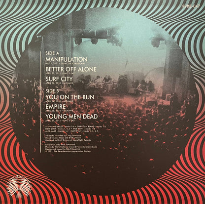 The Black Angels : Live At Levitation (LP, Album, Ltd, Sea)
