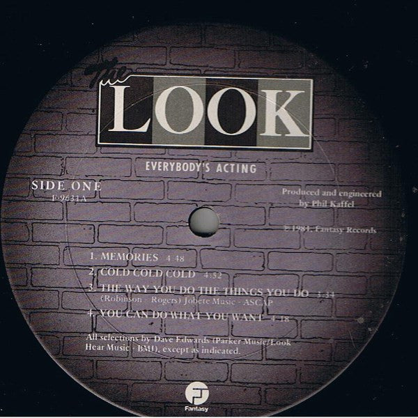 The Look (4) : Everybody's Acting (LP, Album)