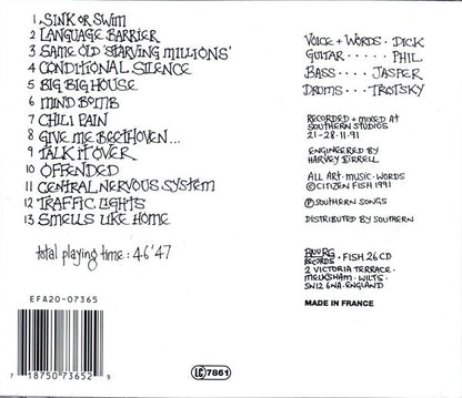 Citizen Fish : Wider Than A Postcard (CD, Album)