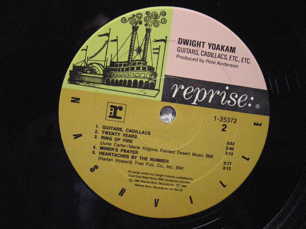 Dwight Yoakam : Guitars, Cadillacs, Etc., Etc. (LP, Album, Spe)
