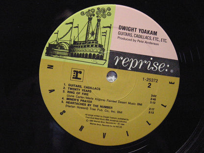 Dwight Yoakam : Guitars, Cadillacs, Etc., Etc. (LP, Album, Spe)