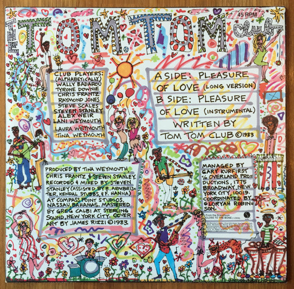 The Tom Tom Club* : Pleasure Of Love (12", Single, All)