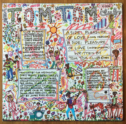 The Tom Tom Club* : Pleasure Of Love (12", Single, All)