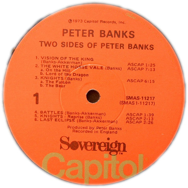 Peter Banks : Two Sides Of Peter Banks (LP, Album, Gat)