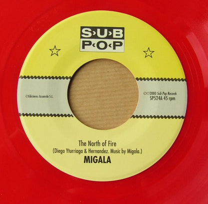 Migala : The North Of Fire (7", Single, Ltd, Red)