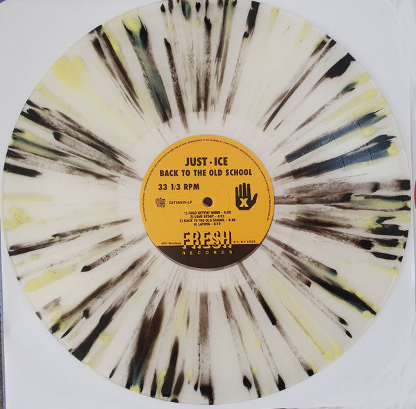 Just-Ice : Back To The Old School (LP, Album, RSD, Ltd, RE, Whi)