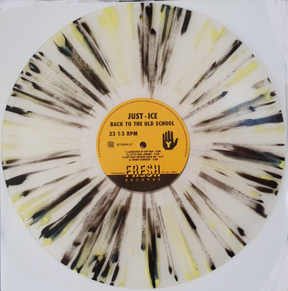 Just-Ice : Back To The Old School (LP, Album, RSD, Ltd, RE, Whi)