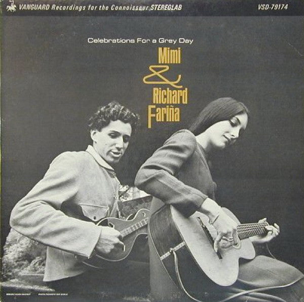 Richard & Mimi Farina : Celebrations For A Grey Day (LP, Album, RE)