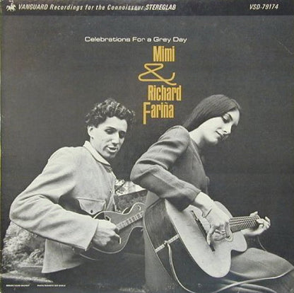 Richard & Mimi Farina : Celebrations For A Grey Day (LP, Album, RE)