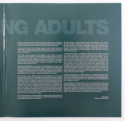 M.T.B. : Consenting Adults (2xLP, Album, RSD, Ltd, RE, 180)