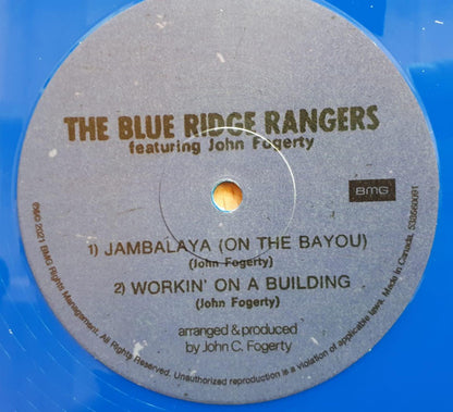 Blue Ridge Rangers Featuring John Fogerty : Jambalaya (On The Bayou) / Hearts Of Stone (12", EP, RSD, Ltd, Blu)