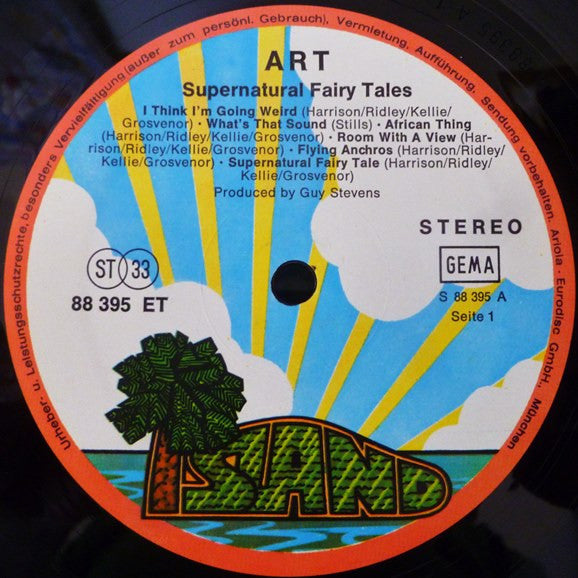 Art (2) : Supernatural Fairy Tales (LP, Album)