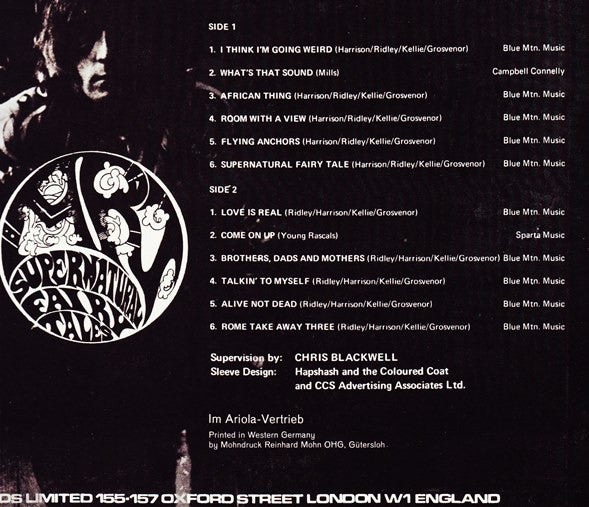 Art (2) : Supernatural Fairy Tales (LP, Album)