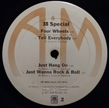38 Special (2) : 38 Special (LP, Album, Ter)