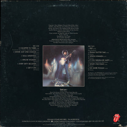 Bill Wyman : Stone Alone (LP, Album, MO )