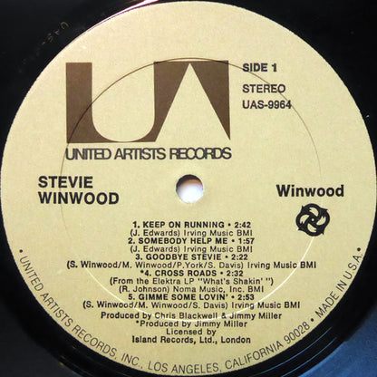 Stevie Winwood* : Winwood (2xLP, Comp)