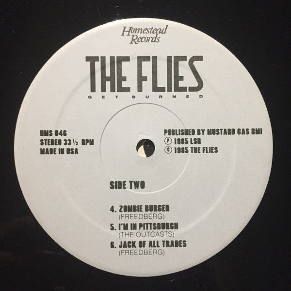 The Flies (3) : Get Burned (12", EP)