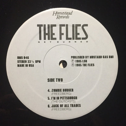 The Flies (3) : Get Burned (12", EP)