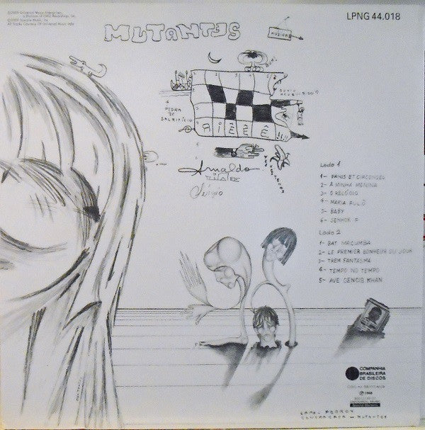 Os Mutantes : Os Mutantes (LP, Album, Mono, Ltd, RE, 180)