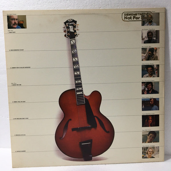 Jim Hall : Commitment (LP, Promo)
