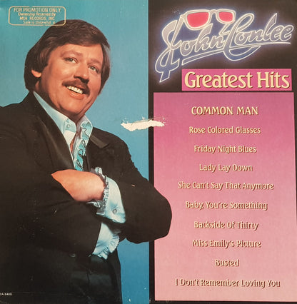 John Conlee : John Conlee's Greatest Hits (LP, Comp, Glo)