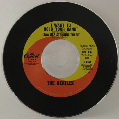 The Beatles : I Want To Hold Your Hand / I Saw Her Standing There (CD, Single, Mono, Promo)