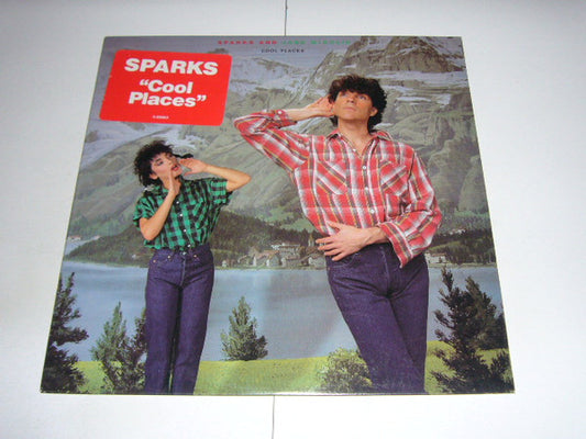 Sparks And Jane Wiedlin : Cool Places (12", Single)