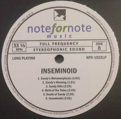 John Scott : Inseminoid (Original Motion Picture Soundtrack) (LP, Album, RSD, Ltd, RE)