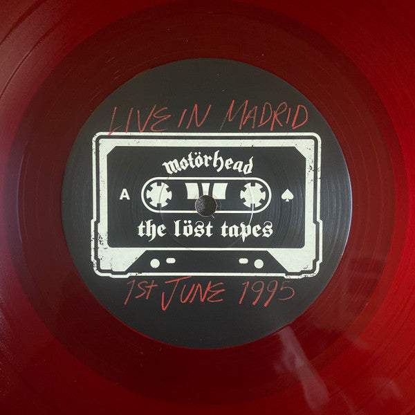 Motörhead : The Löst Tapes Vol. 1 (Live In Madrid 1 June 1995) (2xLP, Album, RSD, Ltd, Red)
