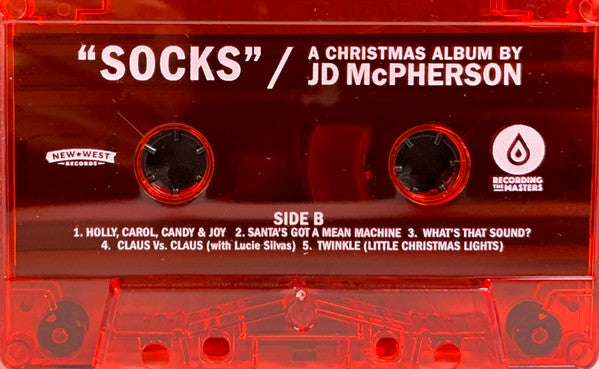 JD McPherson : "Socks" (Cass, Album, RSD, Red)