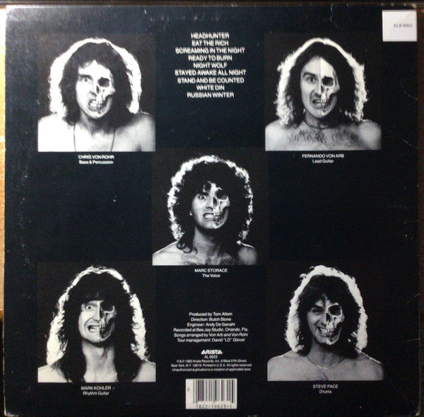 Krokus : Headhunter (LP, Album, Hau)