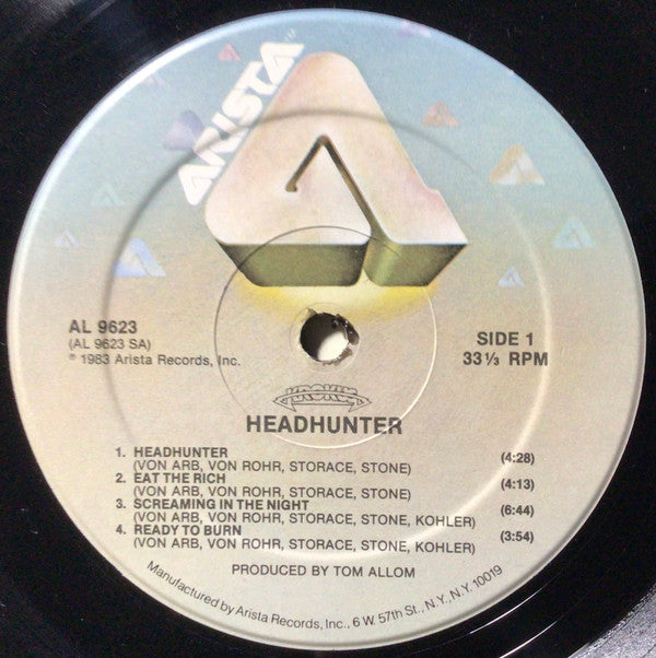 Krokus : Headhunter (LP, Album, Hau)