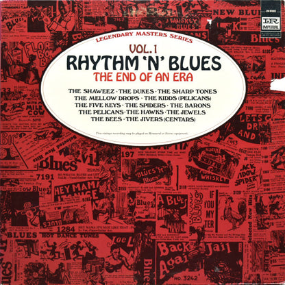 Various : Rhythm 'N' Blues Volume 1: The End Of An Era (LP, Comp, Mono, Res)