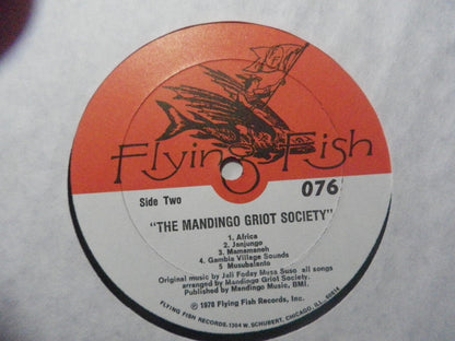 Mandingo Griot Society With Special Guest Don Cherry : Mandingo Griot Society (LP, Album)