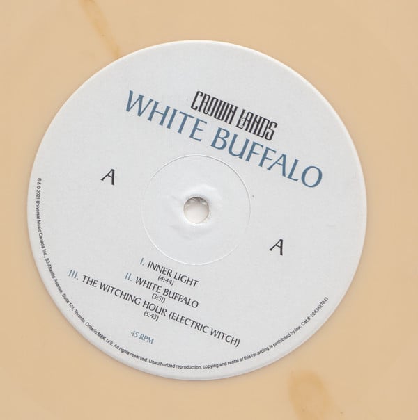 Crown Lands : White Buffalo (12", EP, Ltd, Cre)