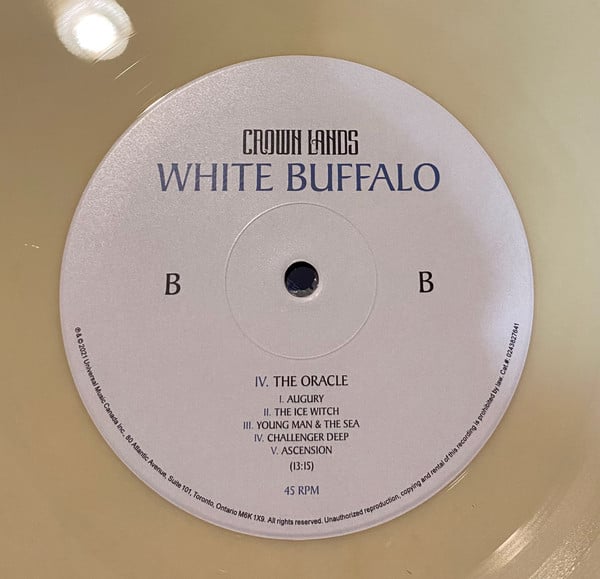 Crown Lands : White Buffalo (12", EP, Ltd, Cre)