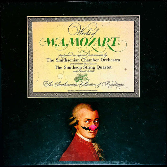 Smithsonian Chamber Orchestra, Jaap Schröder, Smithson String Quartet, Wolfgang Amadeus Mozart : Works Of W.A. Mozart (5xCass, Comp + Box)