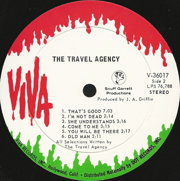 The Travel Agency : The Travel Agency (LP, Album, Ind)