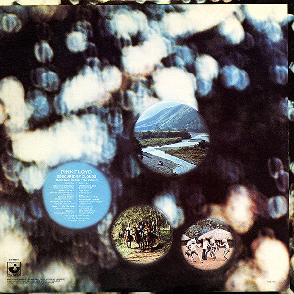 Pink Floyd : Obscured By Clouds  (LP, Album, RE)