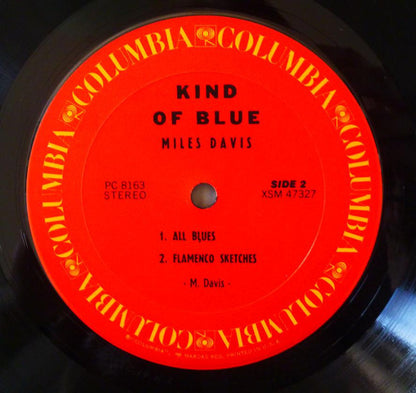 Miles Davis : Kind Of Blue (LP, Album, RP)
